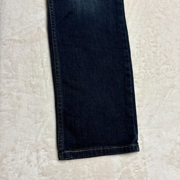 Levi Mens 511 Slim Fit Demin Jeans Size 32‎ x 34 Dark Wash - Picture 4 of 15